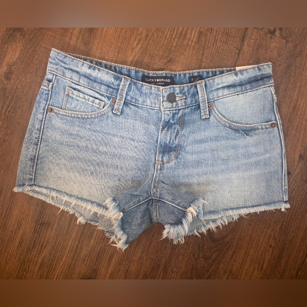 NWT Lucky Brand The Cut Off Jean Shorts